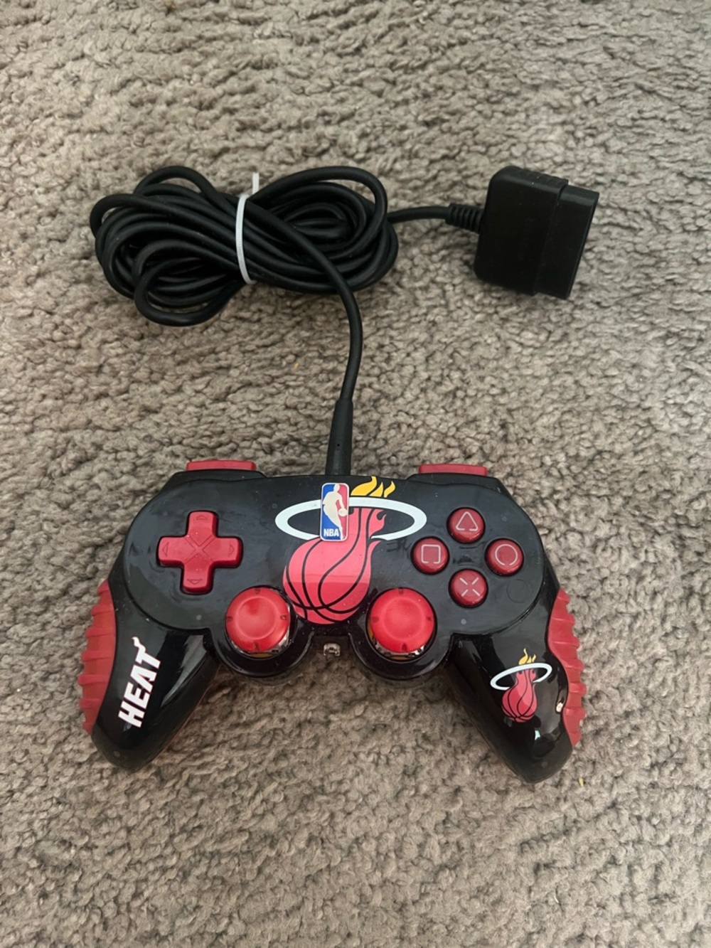 Miami Heat NBA PlayStation 2 Controller